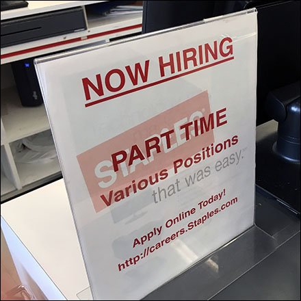 Hiring Part-Time Various Positions