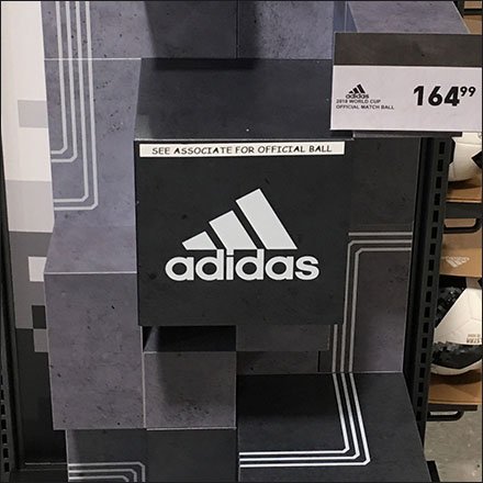 Adidas Soccer Ball Endcap and Inline Display Feature2