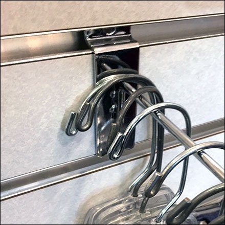 Armored Slatwall Channel For Endcap Feature