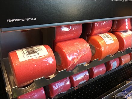 Gravity Feed Color-Coded Athletic Bandages