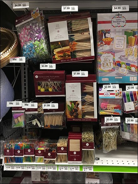 Cocktail Toothpick Hook Category Management