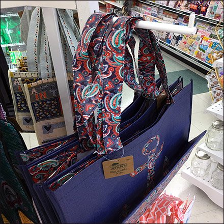 Slot Hook Spinner Merchandises Reusable Totes