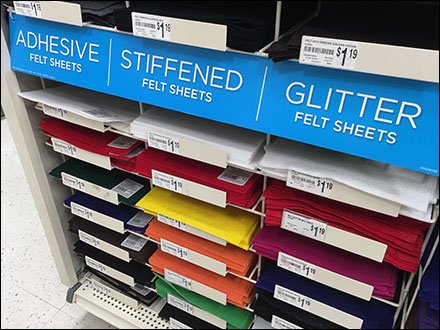 Flat-Shelf Merchandiser Rack With Pegboard Anchor