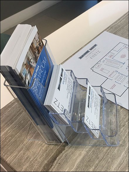 Sub-Zero Showroom Layout Map Handout