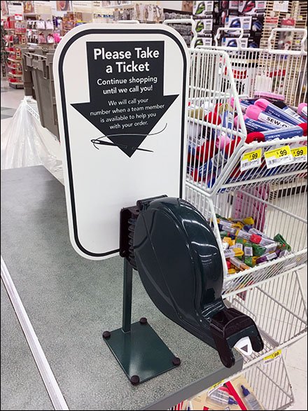 Take-a-Ticket Queue Management