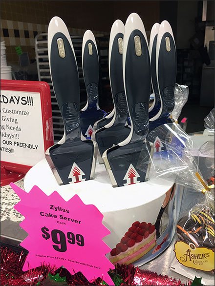 Zyliss Cake Server Counter-Top Display