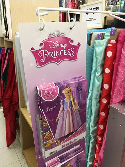 Disney Pattern Aisle Invader Display Arms