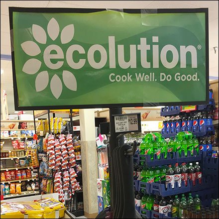 EcoLution Mobile Cookware Tower Display