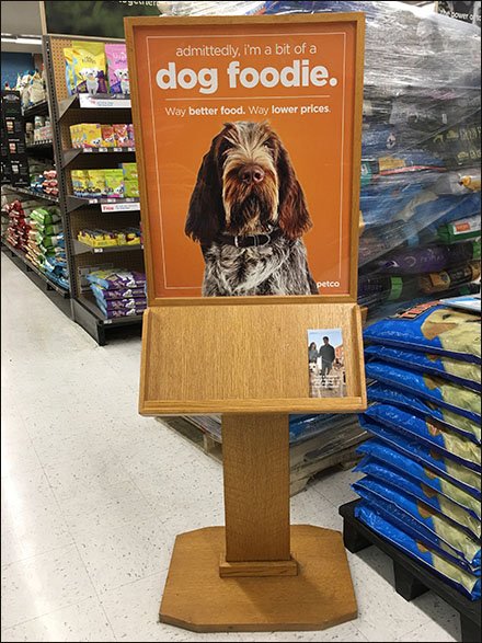 Dog Foodie Advertising In-Store