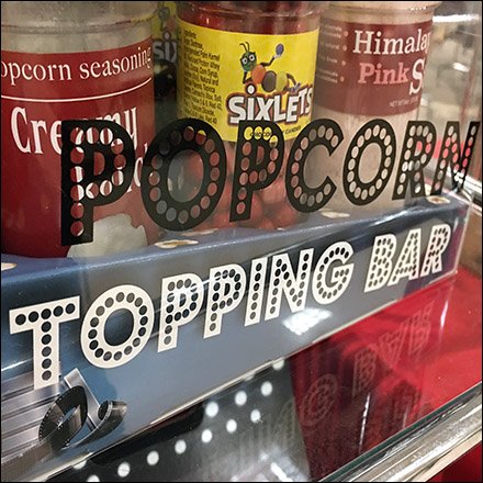 Gourmet Popcorn Topping Bar Feature