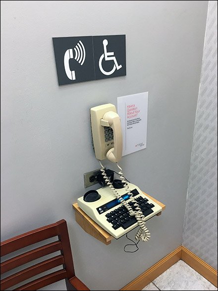 Casual Account Services Handicapped Telephony