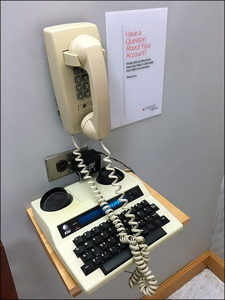 Casual Account Services Handicapped Telephony