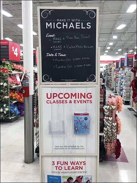 Make It With Michaels Calendar Events 2
