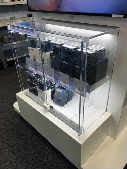Acrylic Museum Case Base for GoPro
