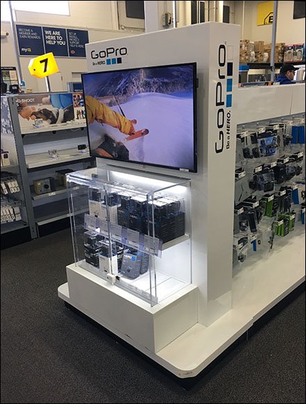 Acrylic Museum Case Base for GoPro