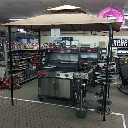 Grilling Gazebo In-Store Demonstration