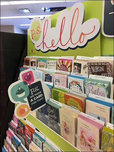 We Made A Greeting Card For That Shelf Flag