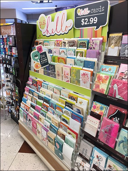 We Made A Greeting Card For That Shelf Flag