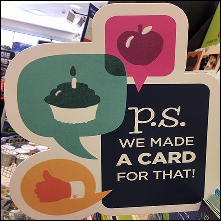 We Made A Greeting Card For That Shelf Flag