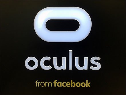 Oculus Headset Endcap Billboard Display Logo