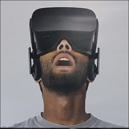 Endcap Billboard Display For Oculus Headset