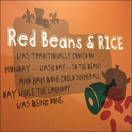 Popeyes Red Beans and Rice Branded Art