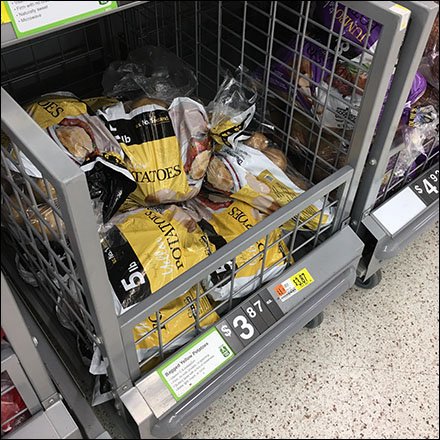 Roll-Under Produce Dolly For Walmart