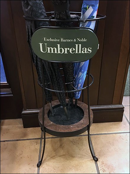 Exclusive Umbrella Rack at Barnes & Noble