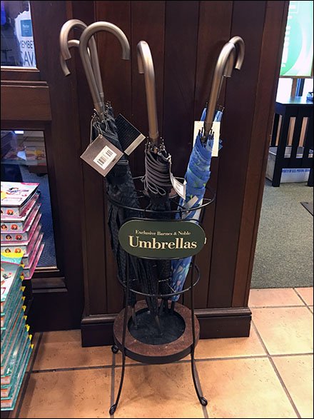 Exclusive Umbrella Rack at Barnes & Noble