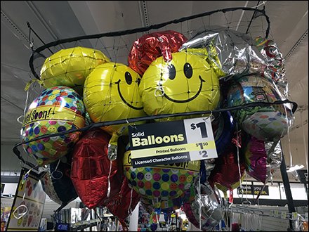 Ceiling-Mount Inflatable Balloon Corral