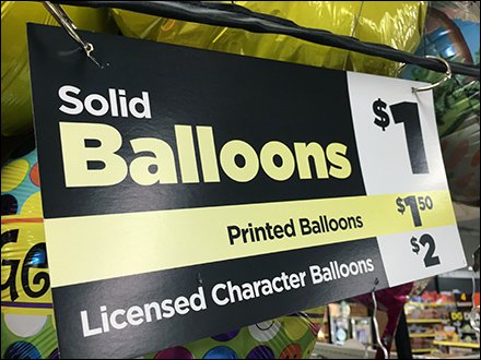 Ceiling-Mount Inflatable Balloon Corral