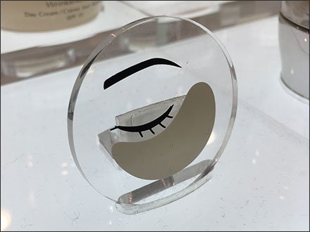 Micro Facial Masks Display in Cosmetics