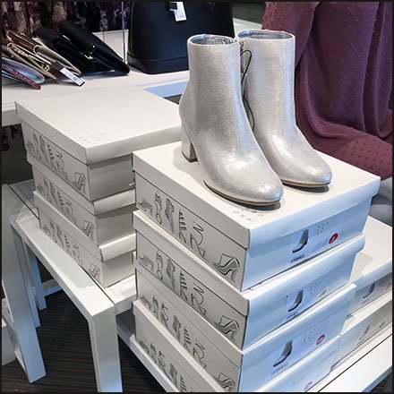 Target Grab-and-Go Shoe Display Feature