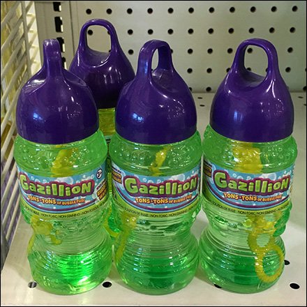 2 Liter Bubble Solution With 8oz Sampler