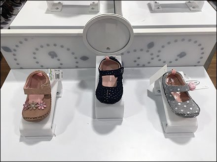 Baby Shoe Risers Permanently Mounted