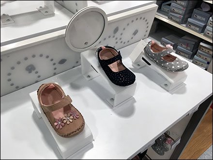 Baby Shoe Risers Permanently Mounted 2