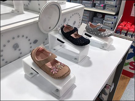 Baby Shoe Risers Permanently Mounted