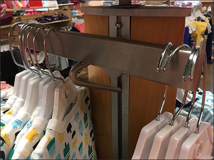 Gymboree Column-Mount Bar Merchandiser