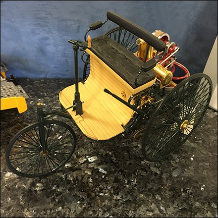 Miniature Vintage Desktop Model at Mercedes Benz