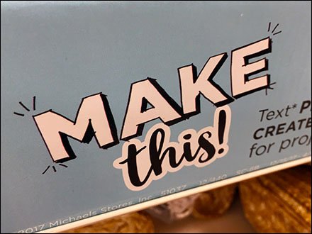 Do-It-Yourself Craft Kit Shelf-Edge Merchandising