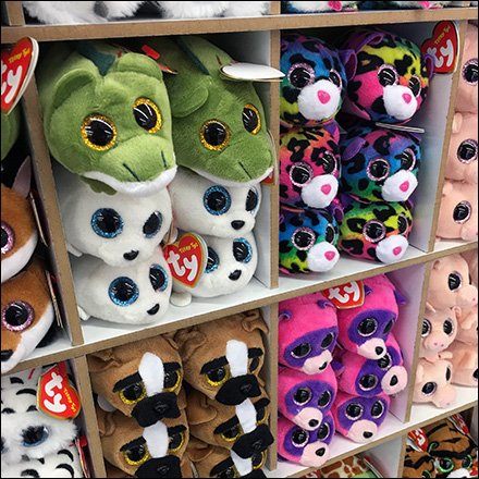 Teeny Ty Plush Toy Stack Em Display