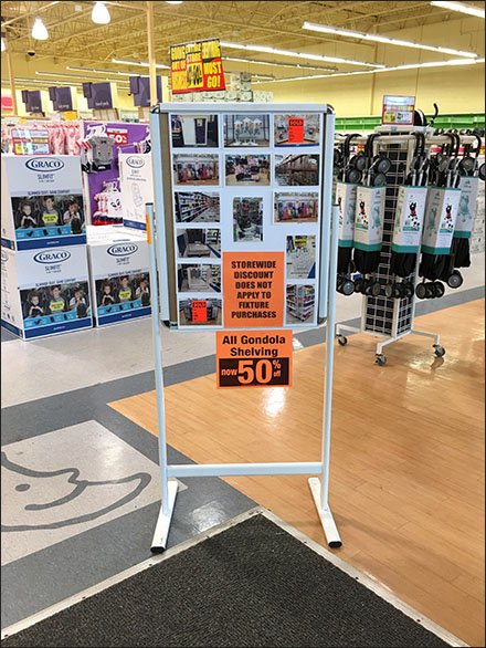 Storewide Fixture Sale Photo Montage