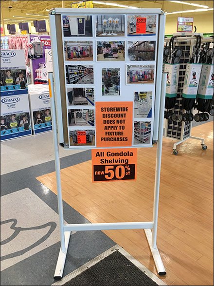 Storewide Fixture Sale Photo Montage