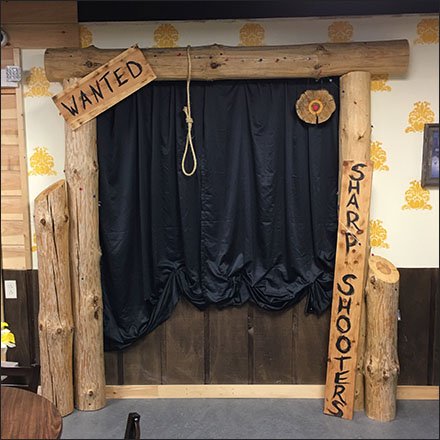 Cabin Armory Sharp Shooters Cafe