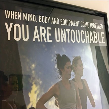 You Are Untouchable In-Store Lifestyle Poster