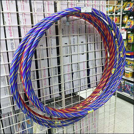 Hula Hoop Gridwall Hook Merchandising
