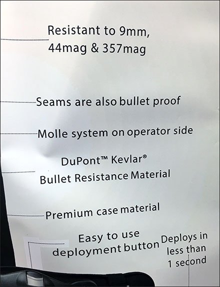 Pop Shield Bullet proof Shield Pop-Up Banners