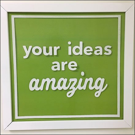 Positive Restroom Affirmations in Retail