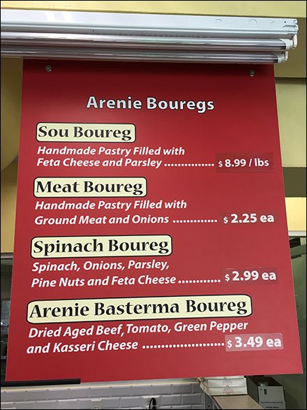 Armenian Gourmet Grocery Signage In-Store