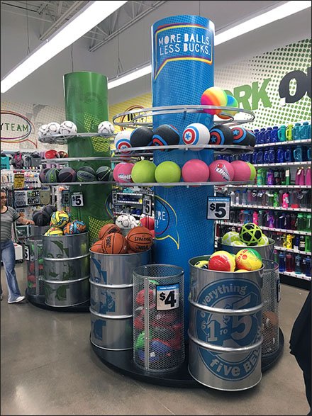 Bulk Bin Barrel Ball Display Overview